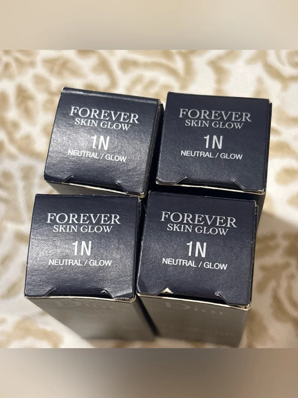 Forever Skin Glow by Dior 3ml Foundation Mini .09 Fl Oz 4 Tubes Shade